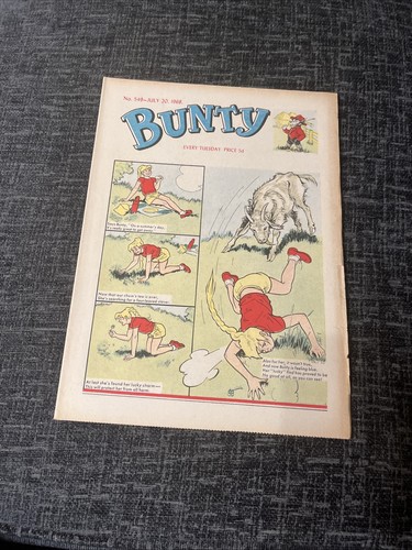 Bunty comic july 1968 - comic,