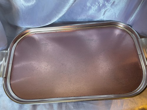 Vintage silver pink metal - silver,
