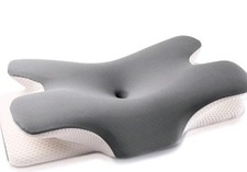 MULISOFT Memory Foam Pillow, Comfortable Pillow, Supportive Neck pillow, grey