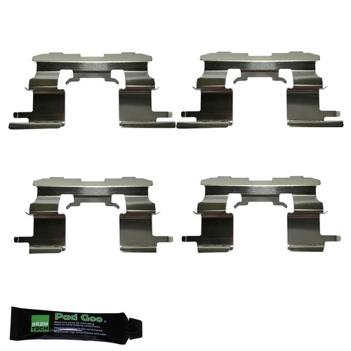 Front brake pad fitting kit - pad,