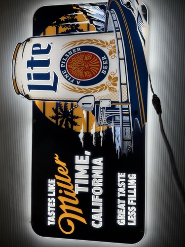 Miller lite led light sign - led,