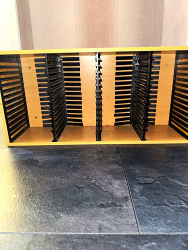Wood storage rack tower 3 - wood,