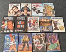 14x Will Ferrell Comedy DVD bundle Anchorman 1/2 Other Guys Talladega Nights SNL