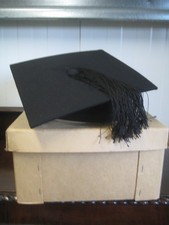 Boxed Vintage Ede & Ravenscroft Mortar Board Size 6 3/4