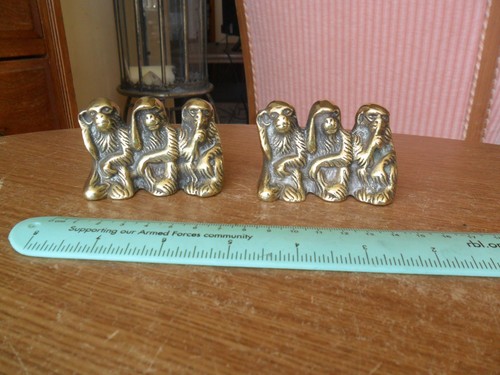 Vintage three wise - three, monkeys