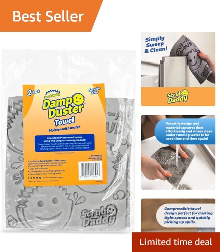 Reusable damp duster towels - damp,