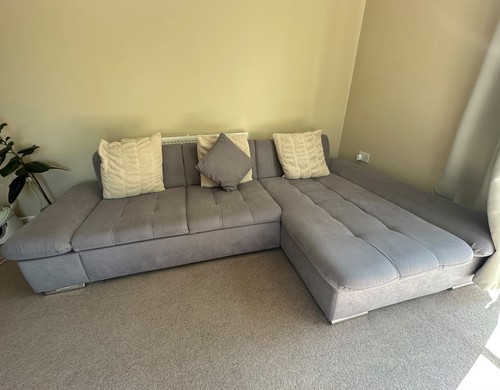Corner sofa bed - l, shape
