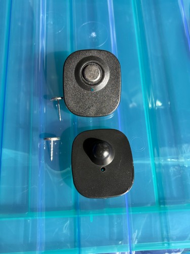 Black mini security tags - mini,