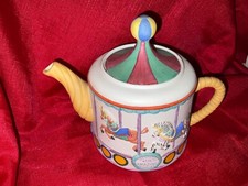 Christopher Wren 3D Amazing Circus Teapot By Staffordshire Fine China Tableware