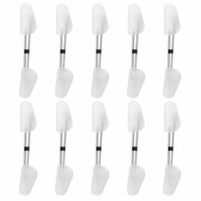 10 Pairs Of Care Shoe Trees Plastic Tree Maintain Shape Shoes Footwear White