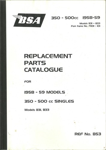 Bsa motorcycle b31 b33 - motorcycle,
