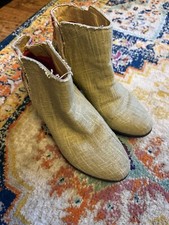 poetic licence Fabric Floral Ankle Boots Size 5 Beautiful Festival Summer