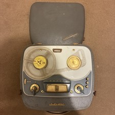 Grundig TK20 Vintage Reel-to-Reel Tape Recorder/Player No Plug Untested