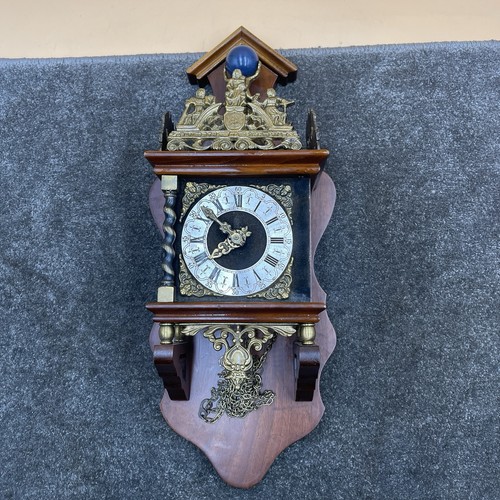 Zaanse dutch wall clock - zaanse,