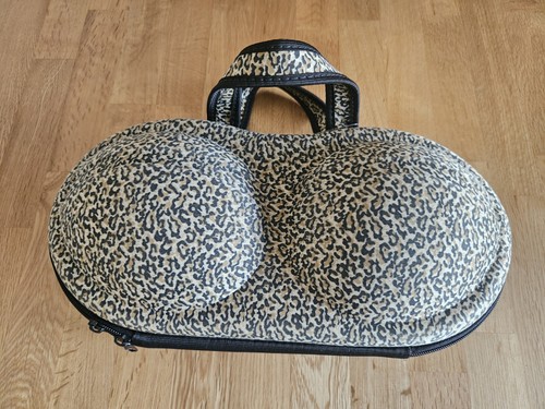 Leopard print bra - print,
