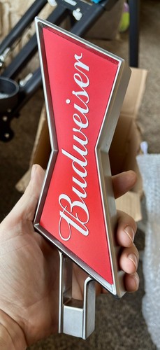 Budweiser lager beer handle - lager,