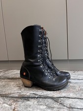 Ladies The ART Company Oslo Gaucho Victorian Lace up Boots Size 40 Y2K