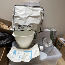 Kenwood chef KM201 ACCESSORIES ONLY bowl, whisk, dough mixer cake paddle cover
