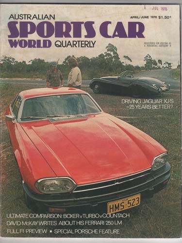 Sports car world 1976 - car,