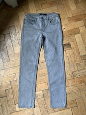 Victoria Beckham Grey Jeans W27in Inseam 29in Good Condition