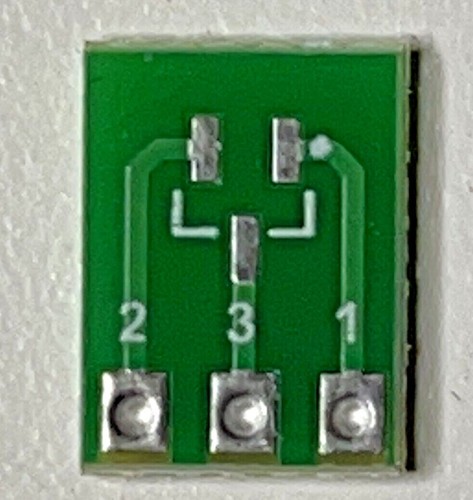 10pcs double side - double, sot23-3