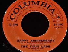 Vintage Record, THE FOUR LADS