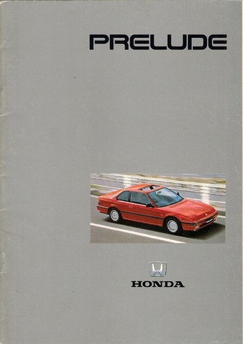 Honda prelude 1989 - uk, market