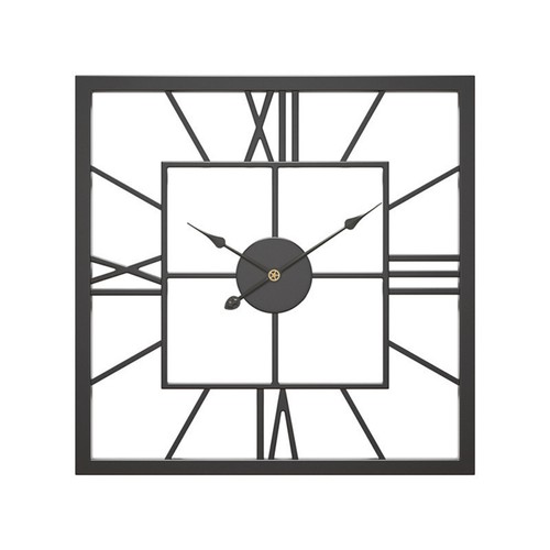 Iron wall clock with roman - wall,