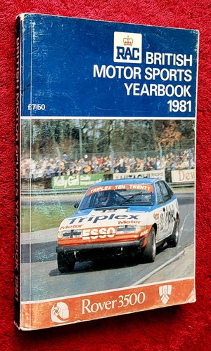 1981 rac british motor - motor, sports