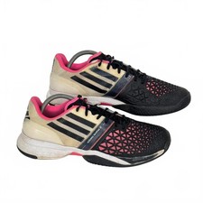 Adidas Adizero CC Feather III Tennis Badminton Squash Shoes Trainers UK 9