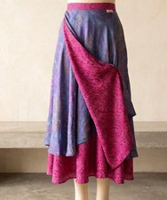 Wrap Around Silk Boho Hippie