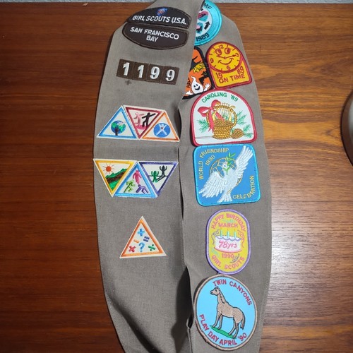 Vintage girl scout brownie - scout,