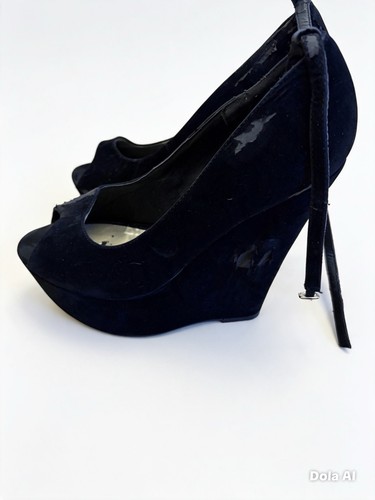 Dune navy suede women - suede, women's