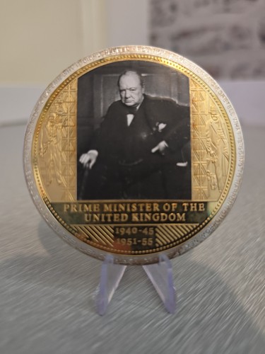 70mm goldplated medallion - , sir