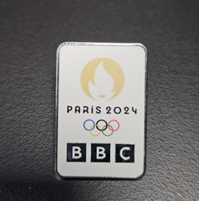 BBC 2024 Paris Olympic Games Pin Badge Collectible. Unused And Unworn.
