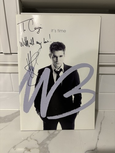Michael buble signed - michael,