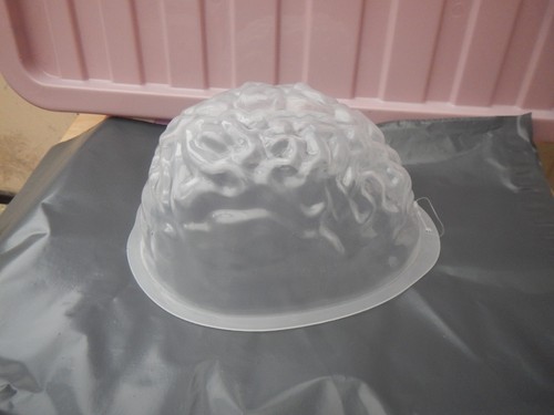 Halloween clear plastic - clear,