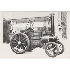 Postcard Burrell Steam Tractor