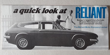 Reliant Range Brochure c.1969