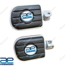 Silver Deluxe Foot Pegs For