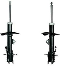 FRONT SHOCK ABSORBERS 2 SHOCKS SHOCKERS FOR NISSAN JUKE TEKNA 1.5 DCI 2010-2019