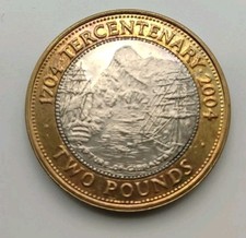2004 GIBRALTAR £2 TWO POUND