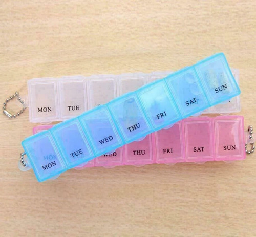 Day pill dispenser medicine - day,