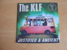 The KLF:  Justified And Ancient 7": 1991 Release: Picture Sleeve