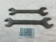 2 Vintage Nissan Motor Spanner Wrench 14 17 mm Tool Kit Classic Car Japan Auto