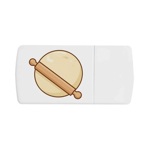 Rolling pin dough pill box - 'rolling,
