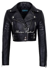 Ladies Cropped Jacket Short