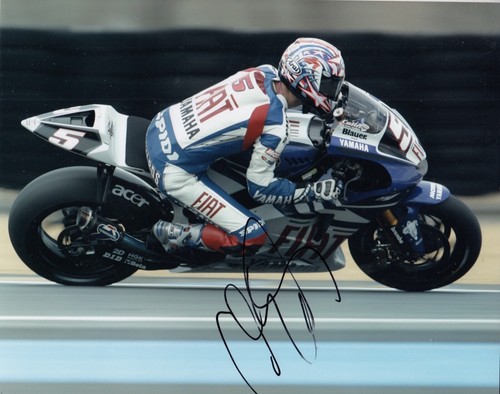 Colin edwards hand signed fiat - edwards,