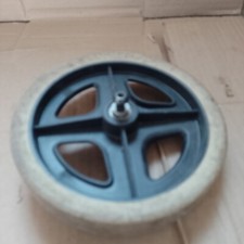Approx 190mm diameter front wheelchair wheel  ID159