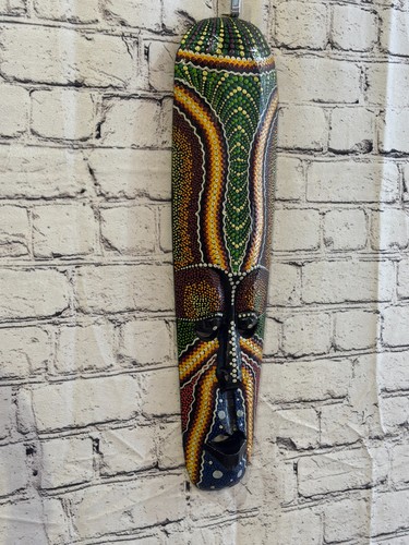 50cm mask carved wooden - carved,